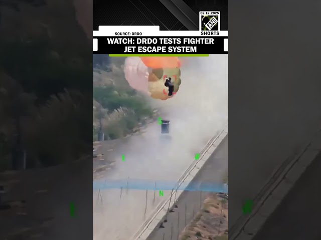 DRDO conducts high-speed rocket sled test, ensuring fighter aircraft escape system safety