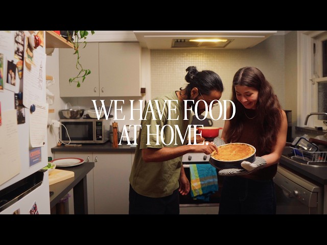 cooking for the soul and the season | what two people who love to cook eat in a week