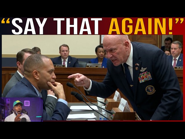Hakeem Jeffries Calls Republicans Weak… Then War Veteran Checks Him