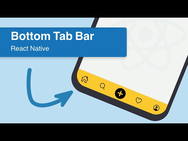 Bottom Tab Navigation React Native | React Navigation V5