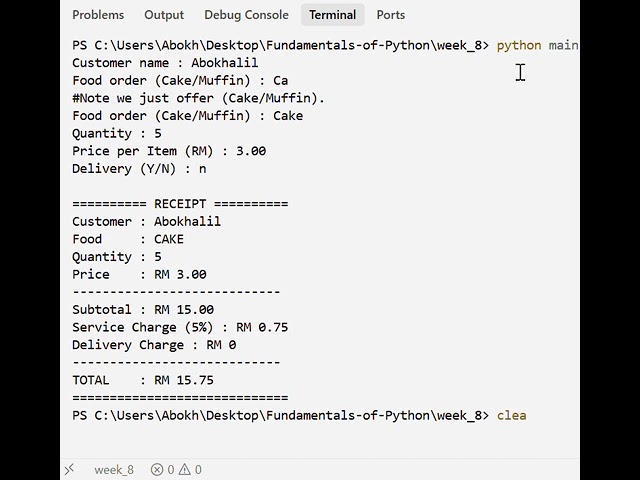 Python - tutorial 8