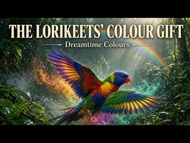 When all birds were black: An Australian Bush Ballad of the Lorikeets
