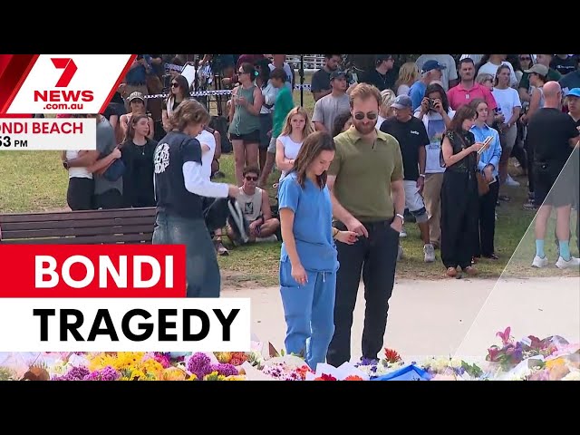 Bringing the community back together on one of Australia's darkest days | 7NEWS