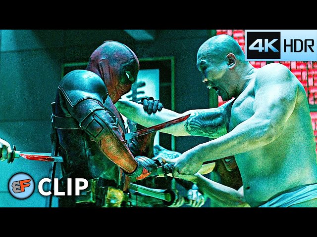 Deadpool vs Gangsters - Fight Scene (Part 2) | Deadpool 2 (2018) 4K HDR Movie Clip