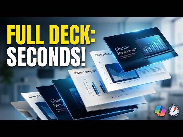 Create an ENTIRE PowerPoint Presentation in SECONDS! (Copilot AI)