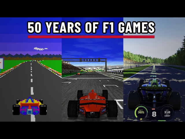 The Entire History of F1 Video Games (1976–2026)