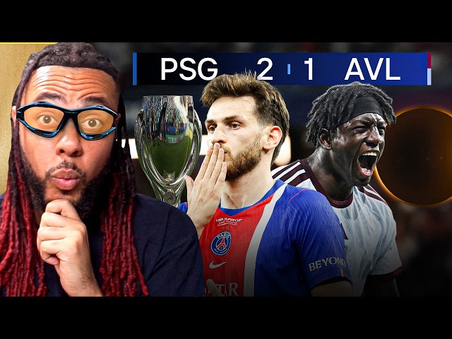 PSG 2-1 ASTON VILLA... THEY'VE WON THE SUPER CUP AGAIN!