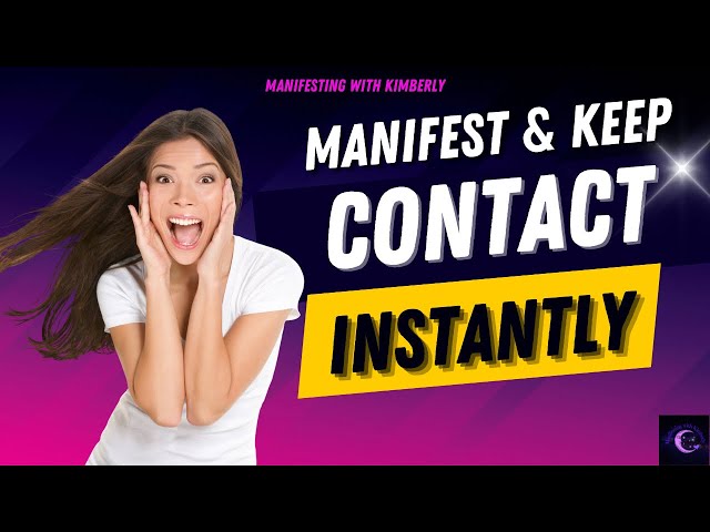 💥NEVER LOSE SP CONTACT EVER AGAIN🔥￼ Manifesting with Kimberly | Neville Goddard