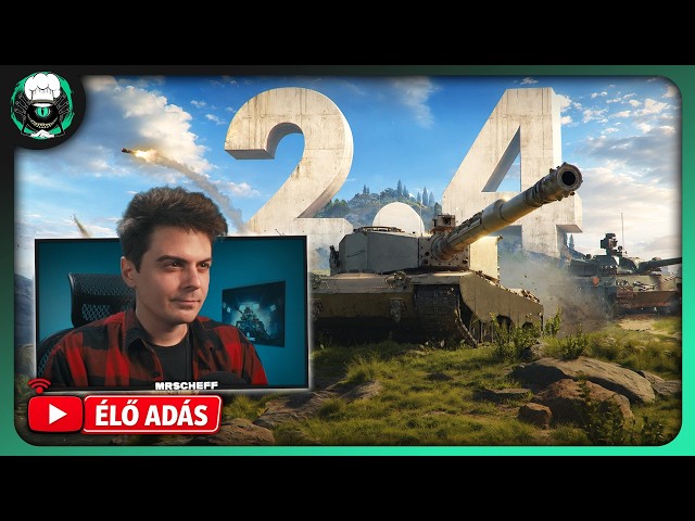 Meglessük a 2.4-es teszt szervert | World of Tanks | Scheff LIVE