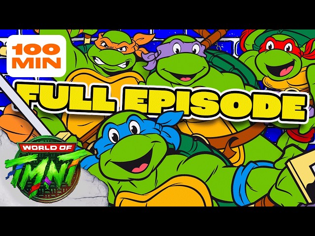 Teenage Mutant Ninja Turtles (1987) 📺 MORE Saturday Morning Cartoons: 5 EPISODE MARATHON! | TMNT