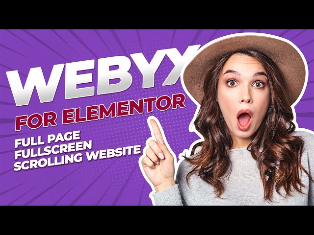 How to enable a classic horizontal scrolling effect on a website with Webyx for Elementor Pro part 3