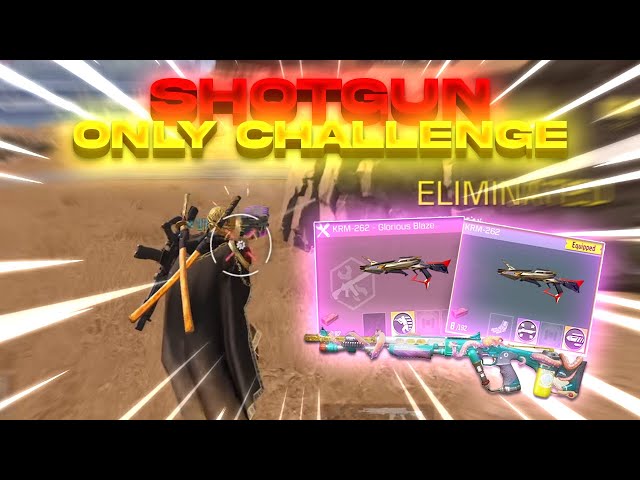 SHOTGUN ONLY CHALLENGE (WIN OR NO?) | CODM BATTLE ROYALE GAMEPLAY