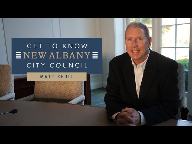 Get to Know New Albany City Council: Matt Shull