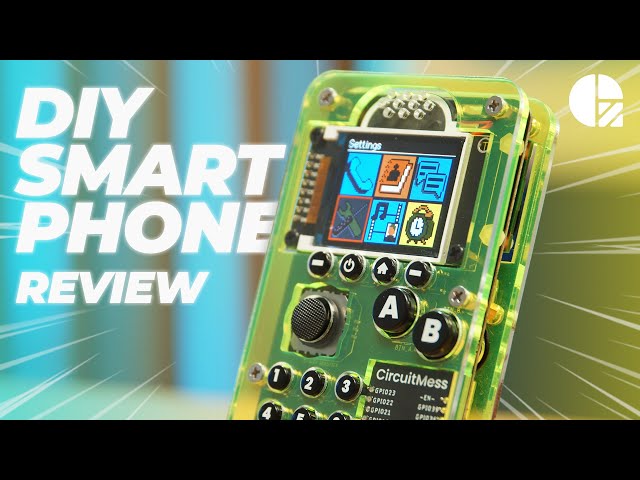 The Circuitmess Ringo is a Smartphone You Build Yourself