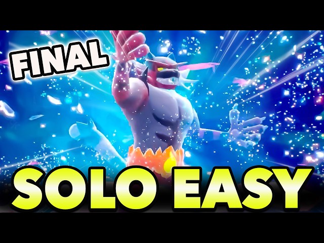 FINAL 7 Star INCINEROAR Raid – Best SOLO Build (Scarlet & Violet)