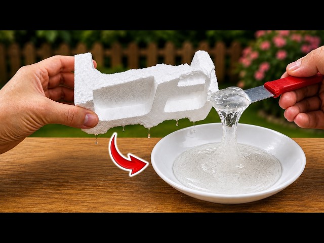 I Never Knew Polystyrene Foam Could Make Glue This Strong! 😱