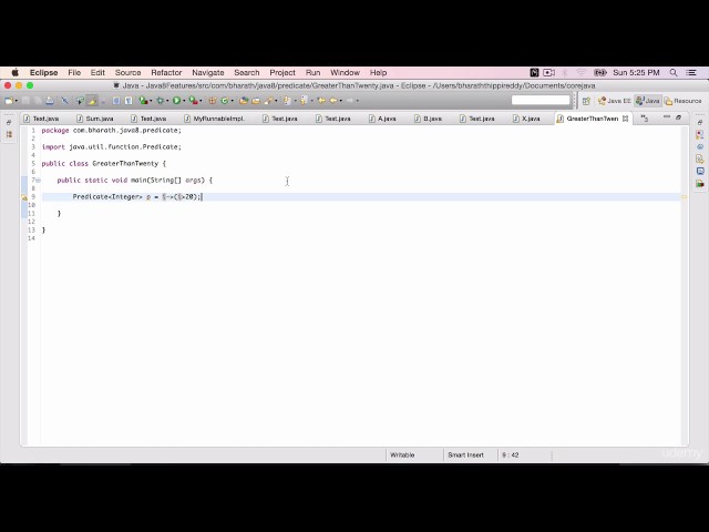 Java 8 Features Part 12 - Integer Predicate