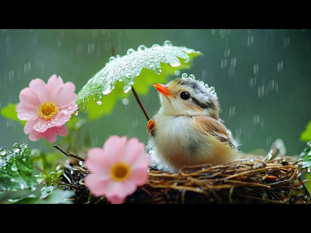 Let the Rain and Birds Heal You 🌧️🕊️ Relax Instantly, Reduce Stress, and Calm Your Mind Naturally