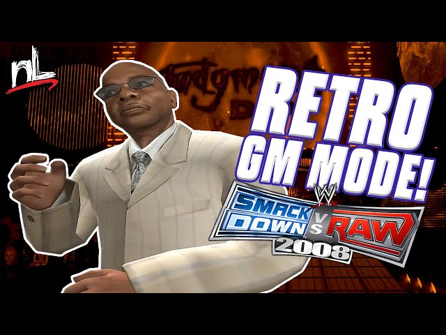 Retro GM Mode on the PS2! (WWE Smackdown vs. Raw 2008)