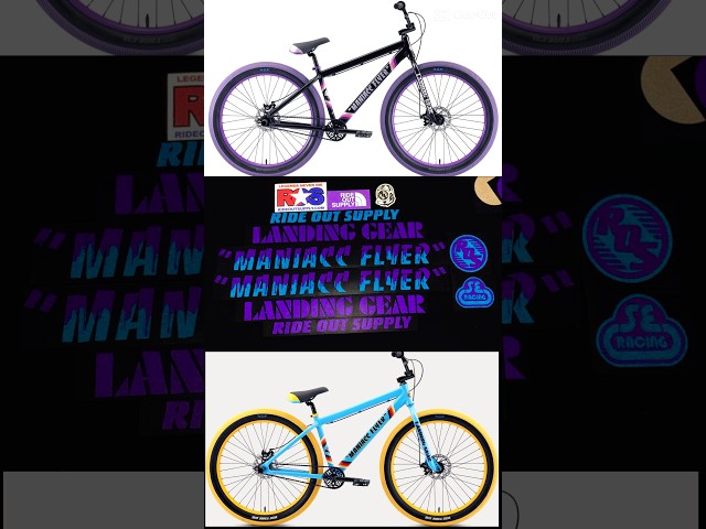 Maniacc Flyer Reflective split drip kit #shorts #sebikes