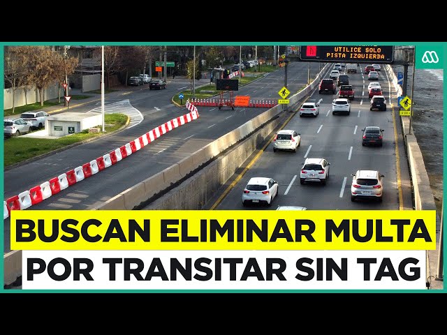 Buscan eliminar multas por transitar sin TAG en autopistas: Proyecto fue aprobado por Diputados