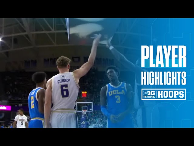 Hannes Steinbach 29 PTS, 10 REB, 3 AST vs. UCLA | Washington Basketball | 12/03/2025