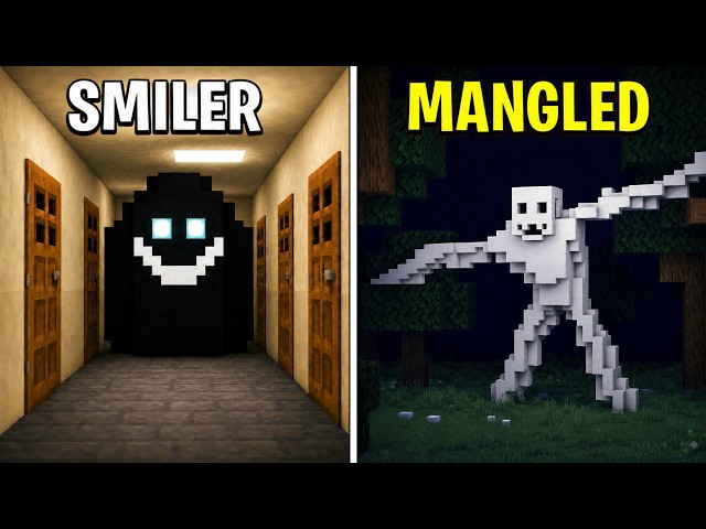 How Would Backrooms Entities Look in Minecraft!