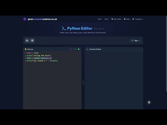 Python vs Exam Reference Language: Random Numbers | OCR J277