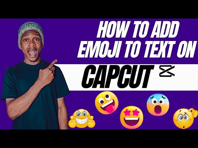 ADD Emojis to Your CapCut Text on PC NOW!