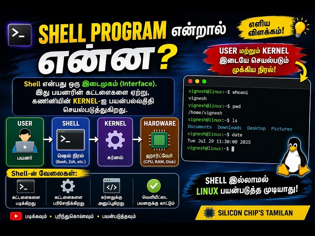What is a Shell Program? #shell #program #tamil
