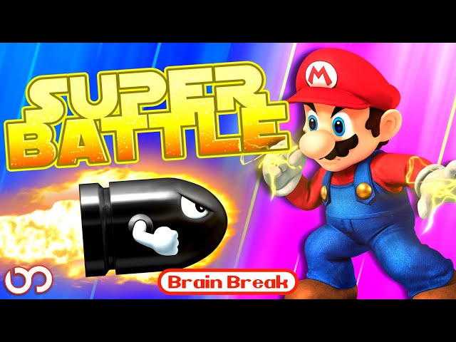 Mario Brain Break 💥 Action-Packed Super Battle 💥 Mario Run Challenge 💥 Just Dance 💥 Matthew Wood
