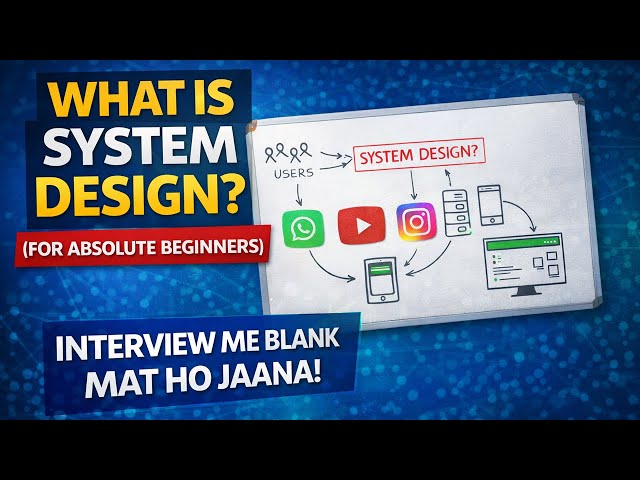 What is System Design? | System Design for Beginners | System Design Interview Basics