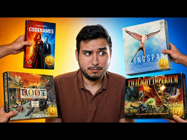 I Played Every Board Game YouTuber’s #1 Game of ALL TIME