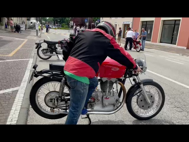 GILERA Saturno 500 Start-up SOUND