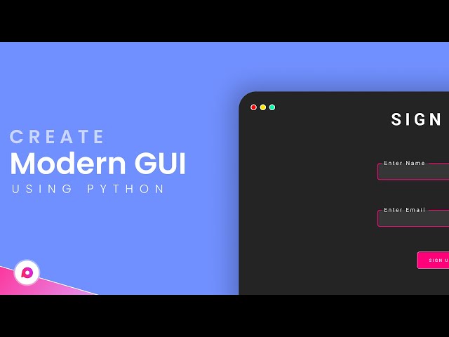 Modern GUI With Python | Automate Tkinter GUI Creation - No code GUI Creation