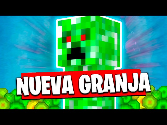 La MEJOR Granja de CREEPER / PÓLVORA Masiva 26.40 y 1.21 Bedrock