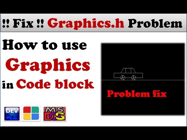 How to use graphics in codeblocks | graphics program not running in code blocks Problem solved