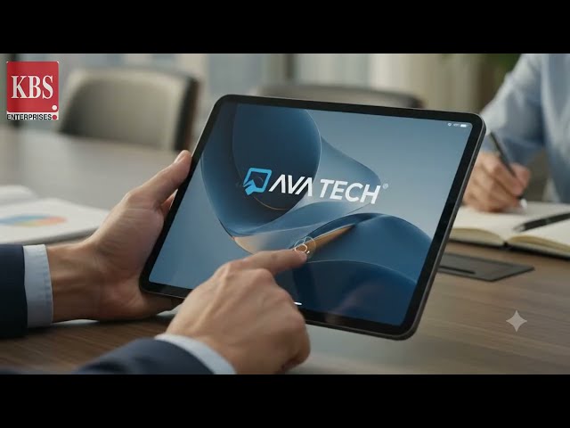 AVA Tech Mobile Smart Screen | Portable 4K Touch Display | KBS Enterprises