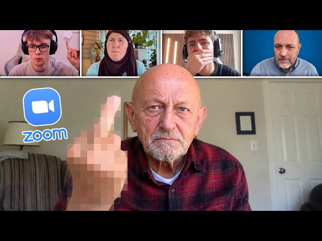 13 Minutes of Offensive Zoom Trolling