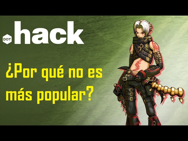 ¿Por qué .hack no es más popular? La perspectiva de un novato