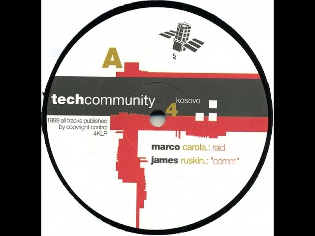James Ruskin - Comm - Techcommunity 4 Kosovo LP - Phuture Trax