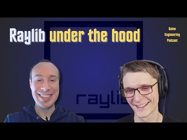 raylib author on library internals and C programming language!