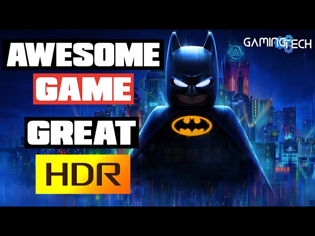 Great HDR Awesome Game - Lego Batman HDR Review on PS5 PRO