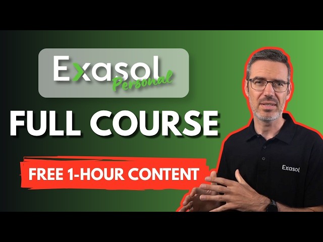 High-Performance Data Analysis with Exasol - Full Course (1 Hour)