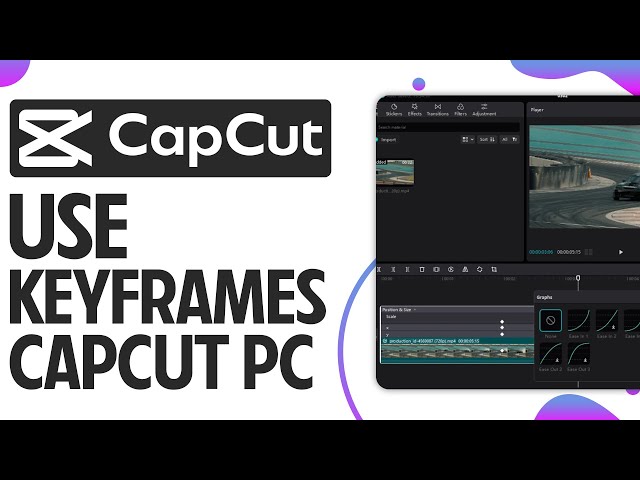How to Use Keyframes in CapCut PC | Add Slow Motion Keyframes to Videos