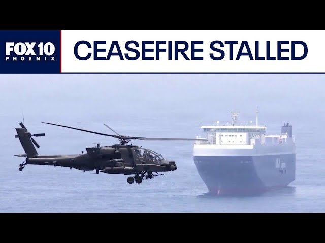 Iran war: Ceasefire talks on hold as U.S., Iran continue exchanging fire | FOX 10 Phoenix