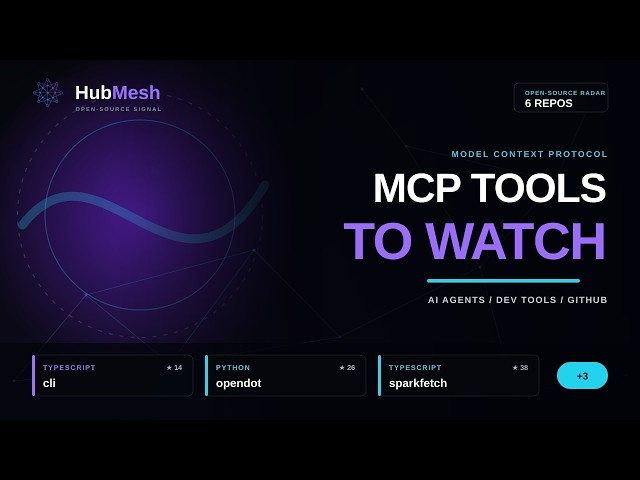 6 MCP Tools Worth Watching