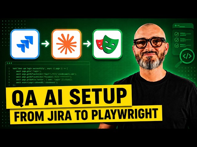 QA AI Automation Flow from Jira to Playwright - SDET