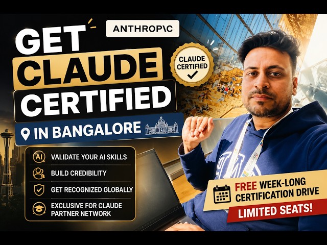 Anthropic Claude Certification FREE in Bangalore | Step-by-Step Registration Guide