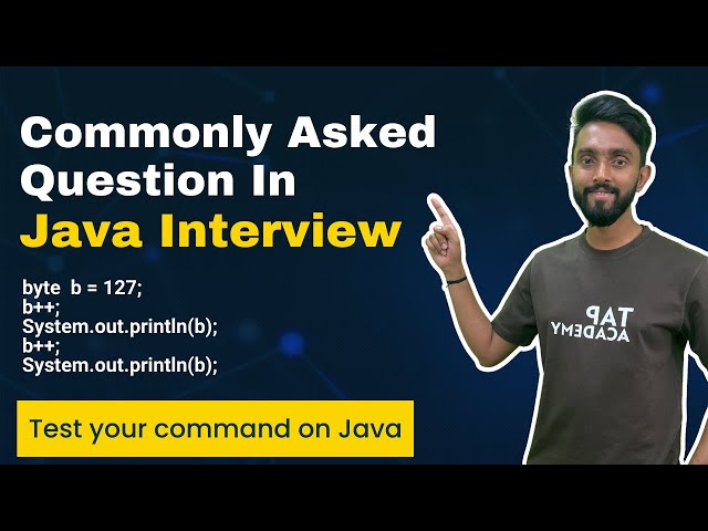 Commonly Asked Question in Java Interview | Java Tutorial for Beginners